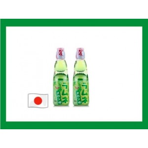 日本彈珠波子汽水（蜜瓜味 ) 2支